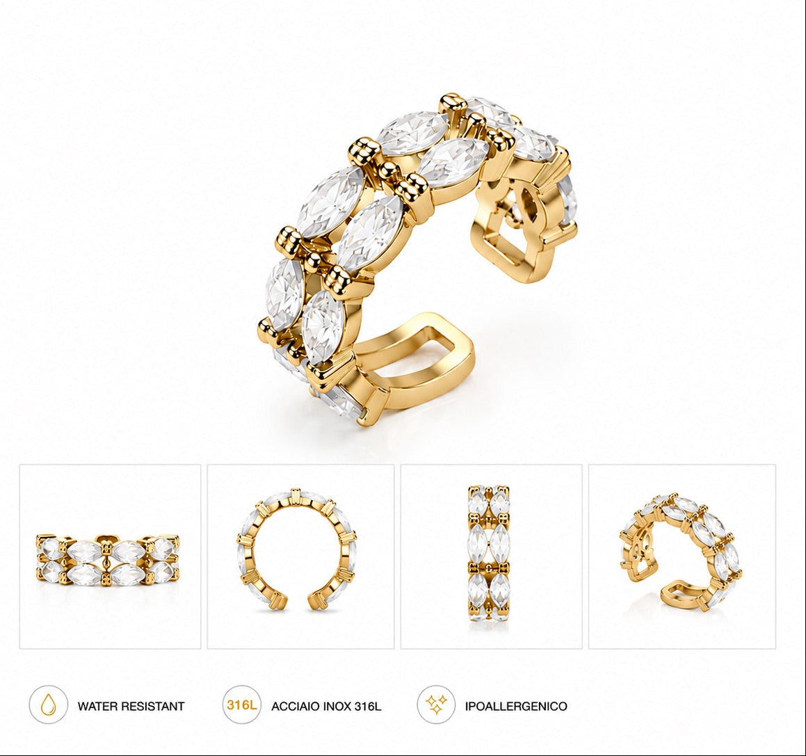Ear cuff Eden Gold