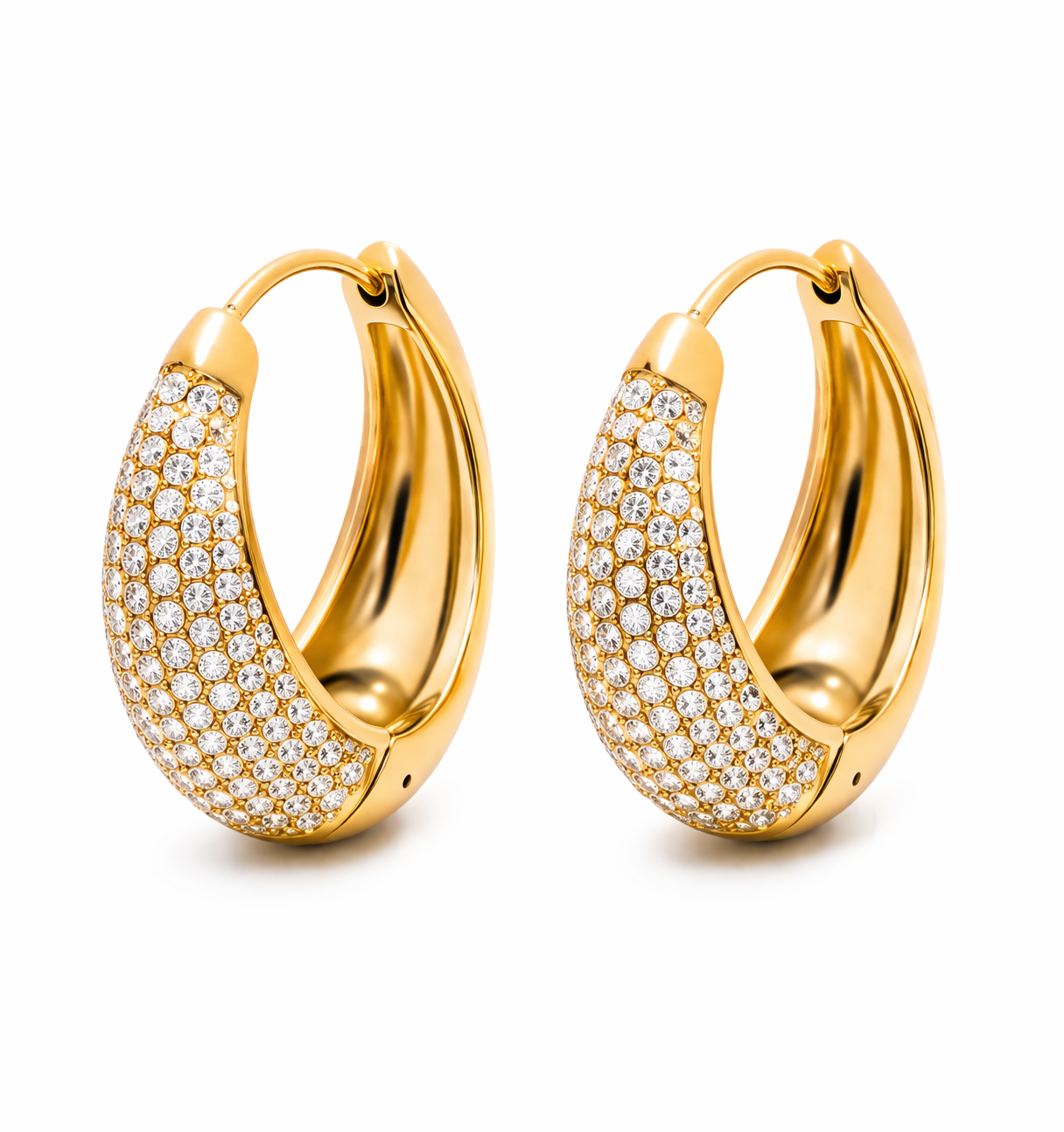 Orecchini luxury Drops Gold