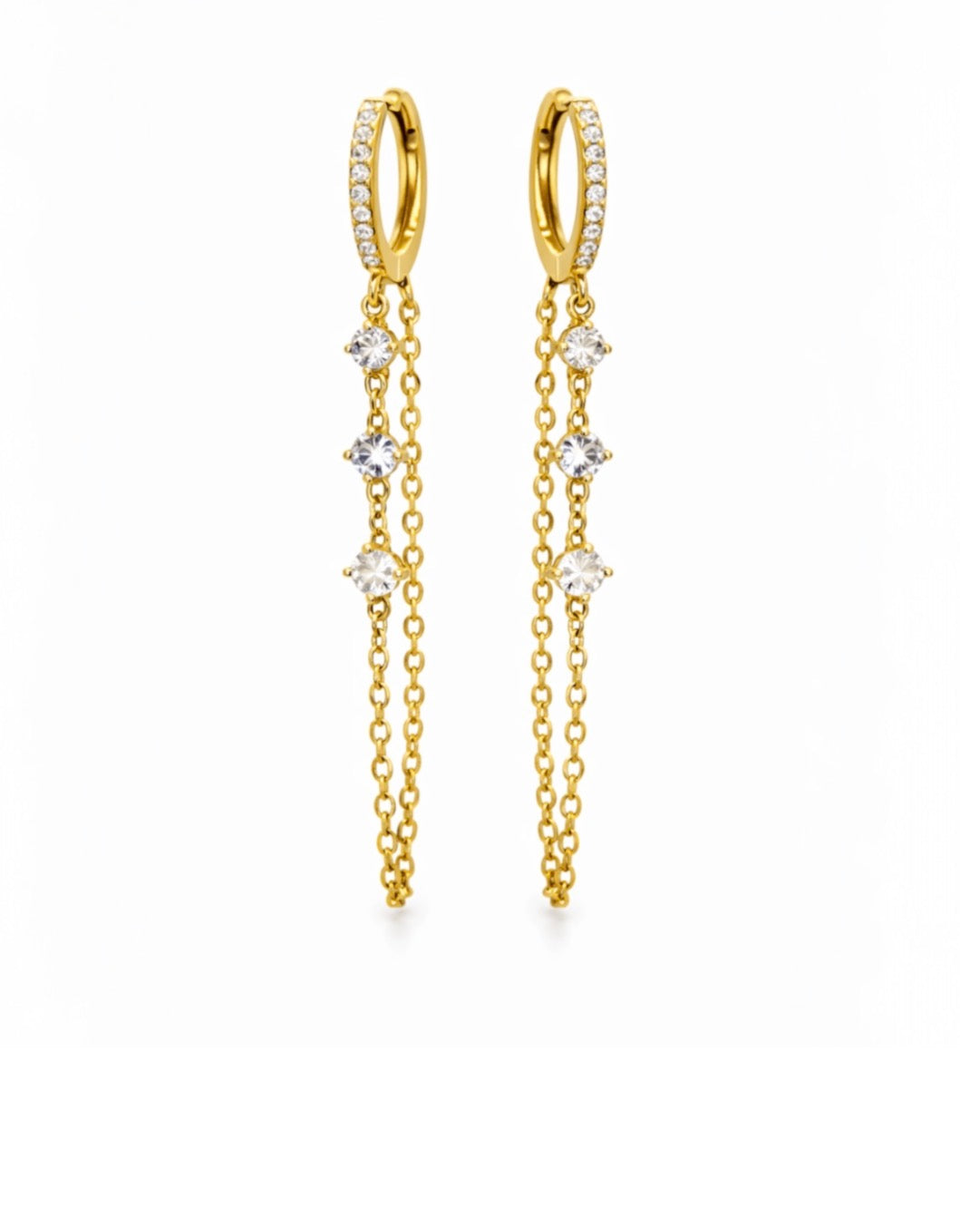 Orecchini Long hoops
