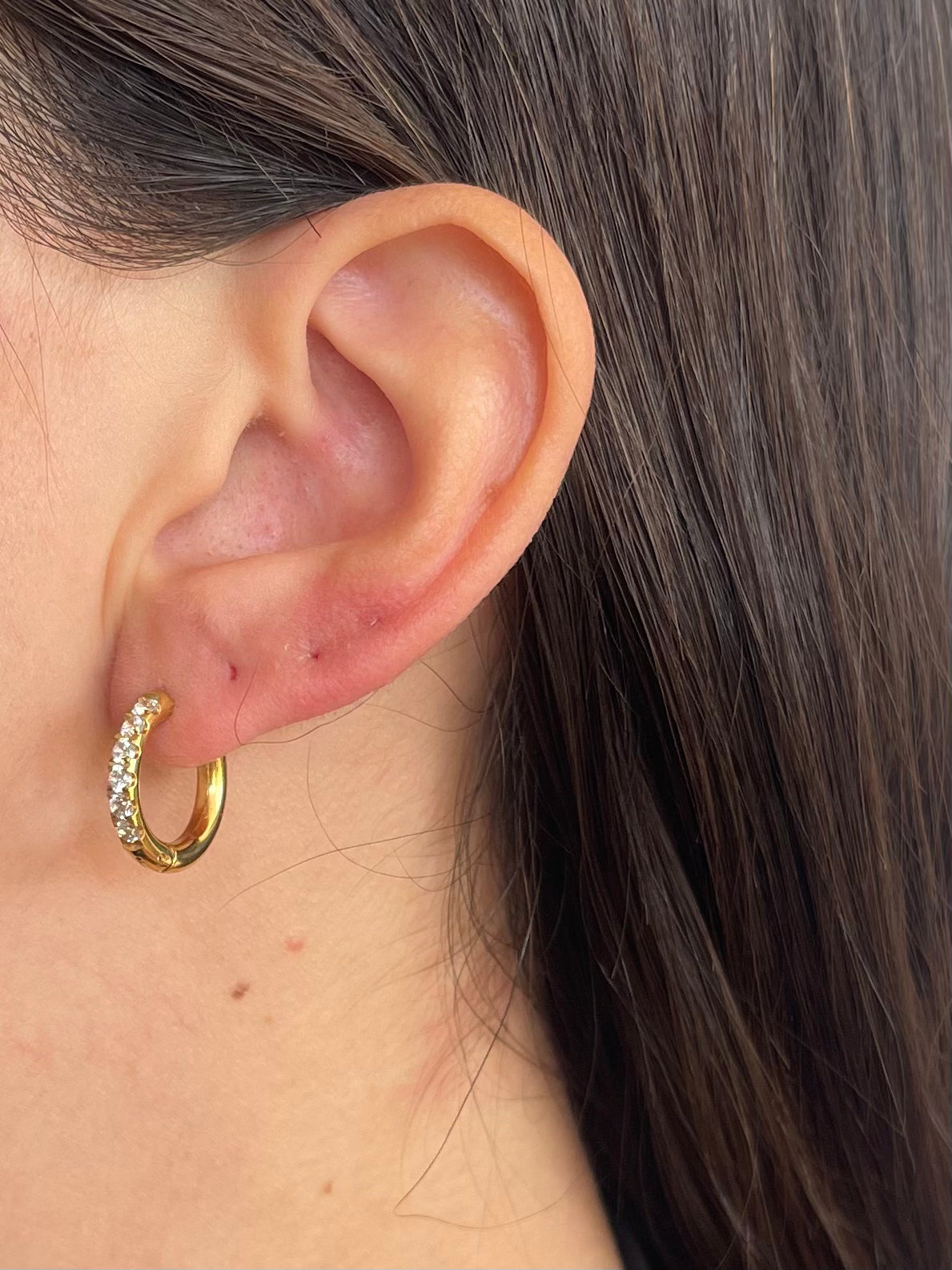 Orecchini cerchi Victor gold