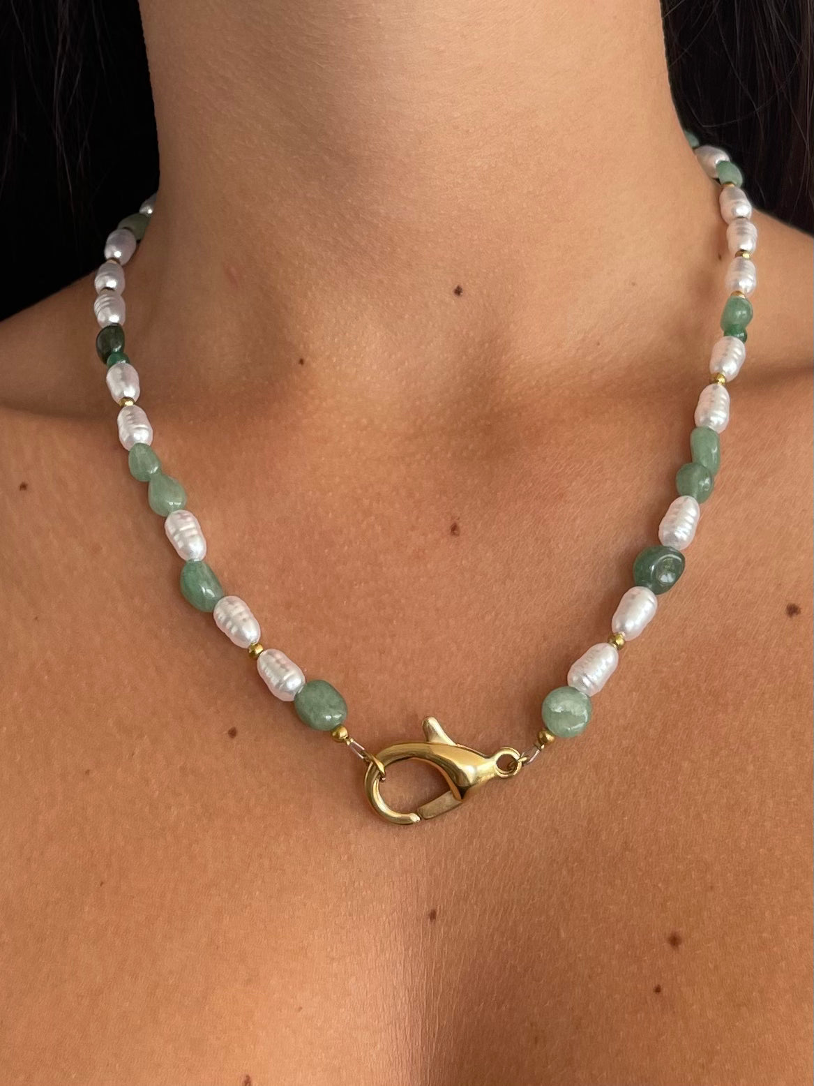 Collana Soleil verde