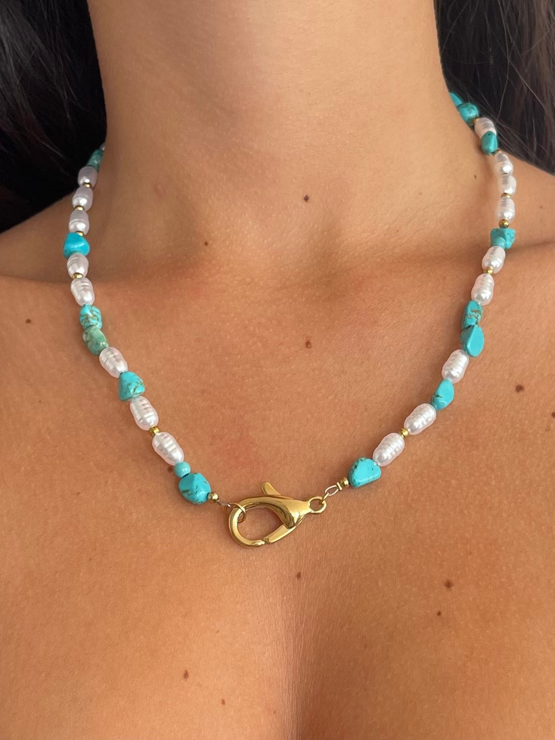 Collana Soleil Turchese