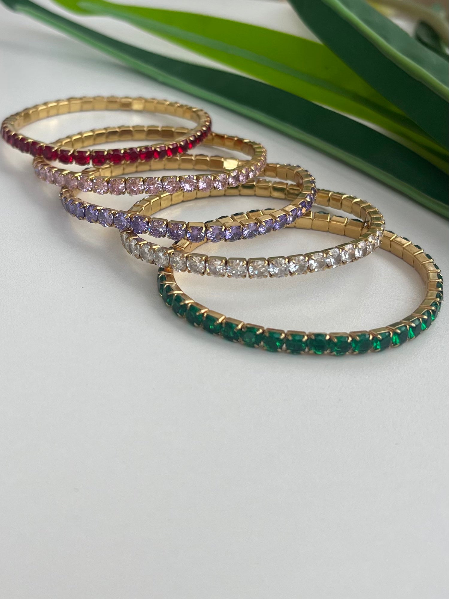 Bracciale Tennis Crystal Rainbow