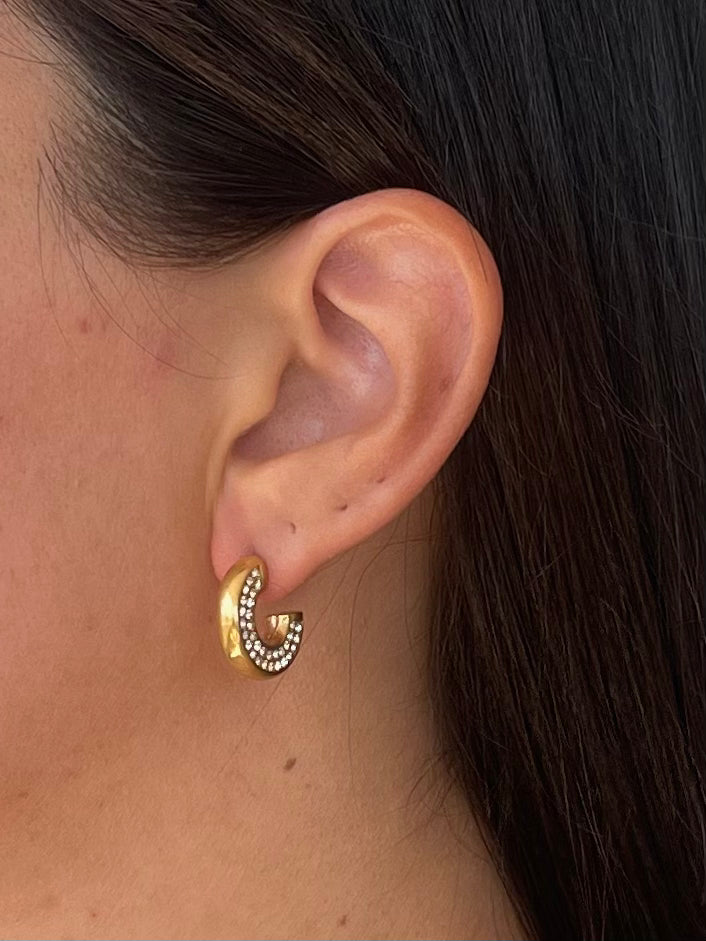 Orecchini cerchi Mia