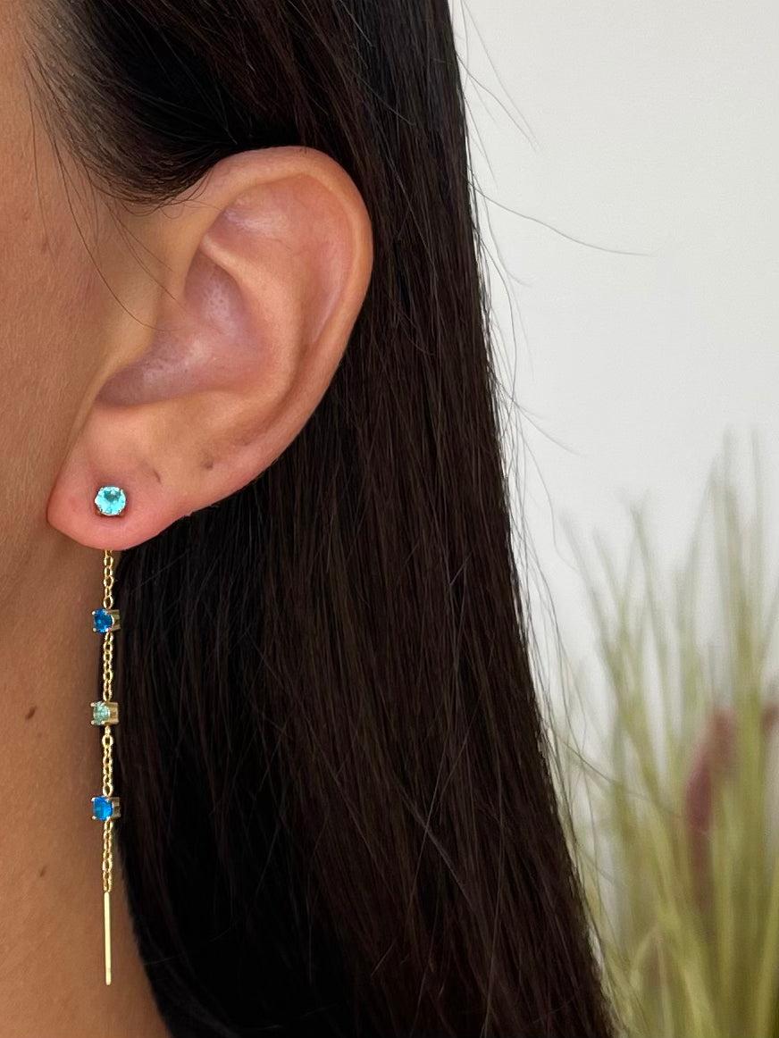 Orecchini Comete Celeste