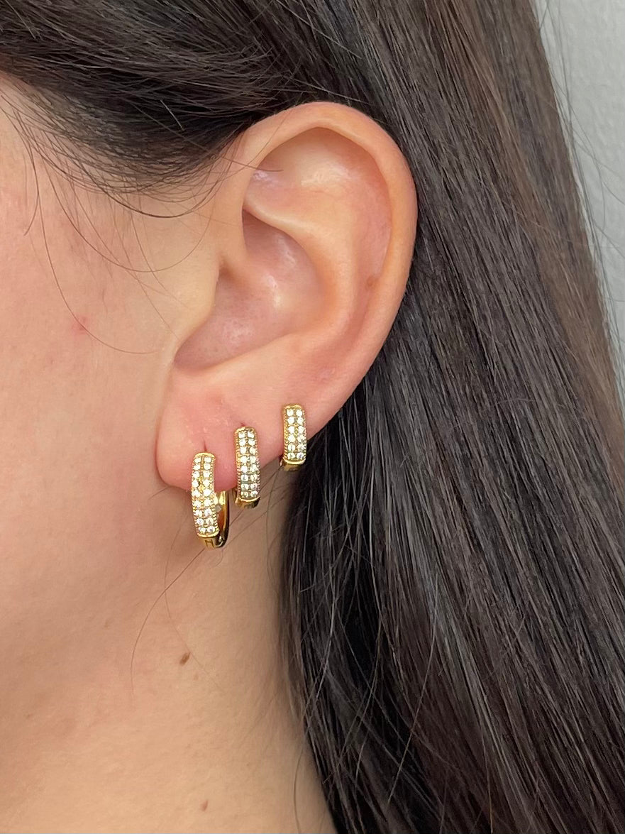 Orecchini Cerchi Gioia Gold