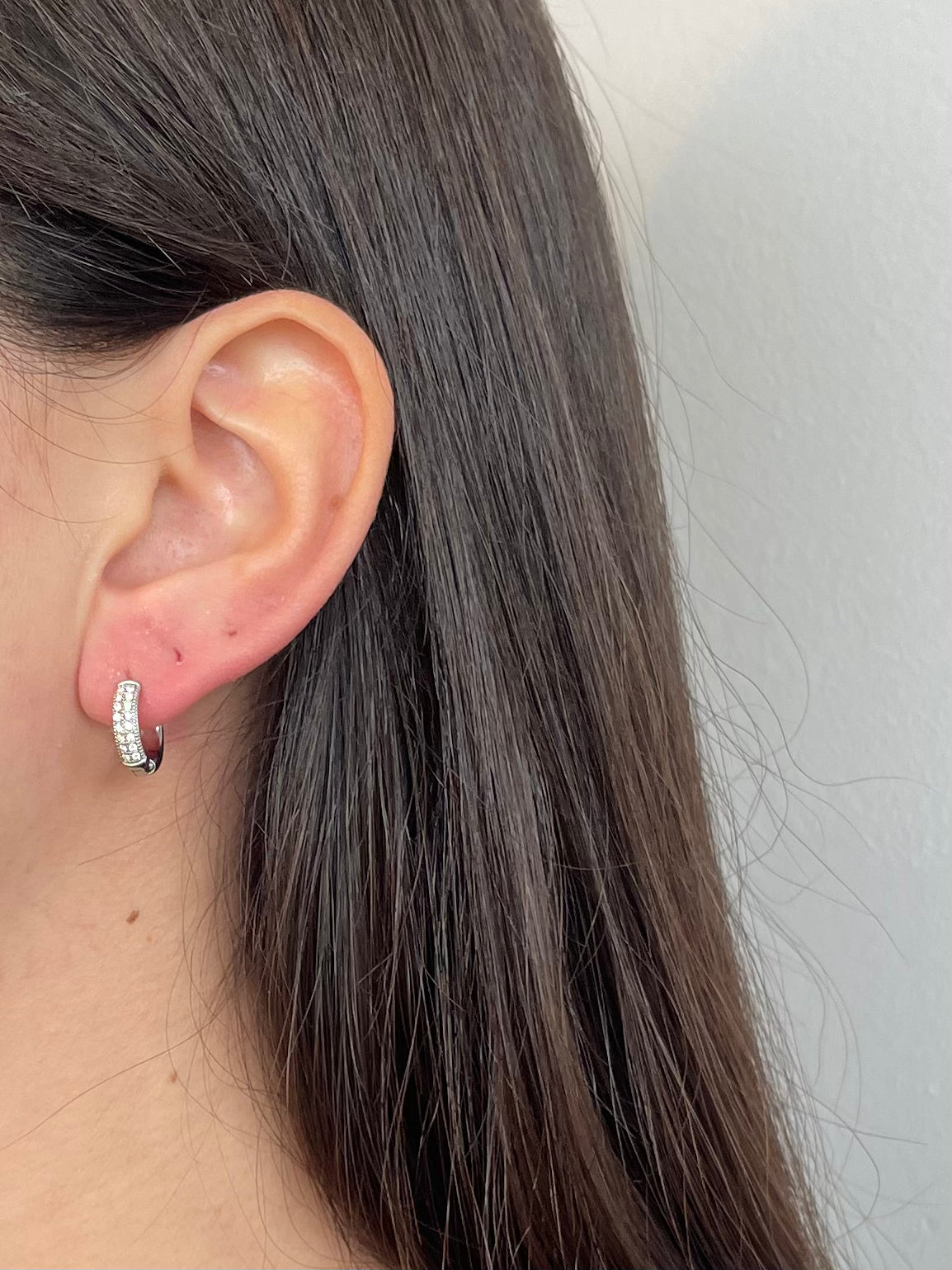 Orecchini Cerchi Gioia Silver