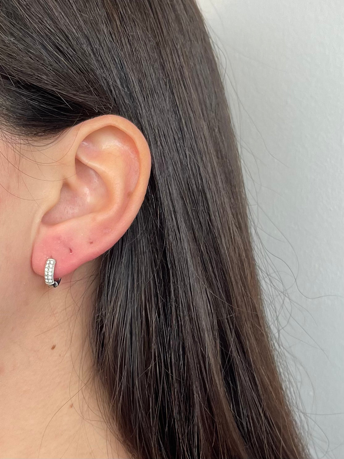 Orecchini Cerchi Gioia Silver