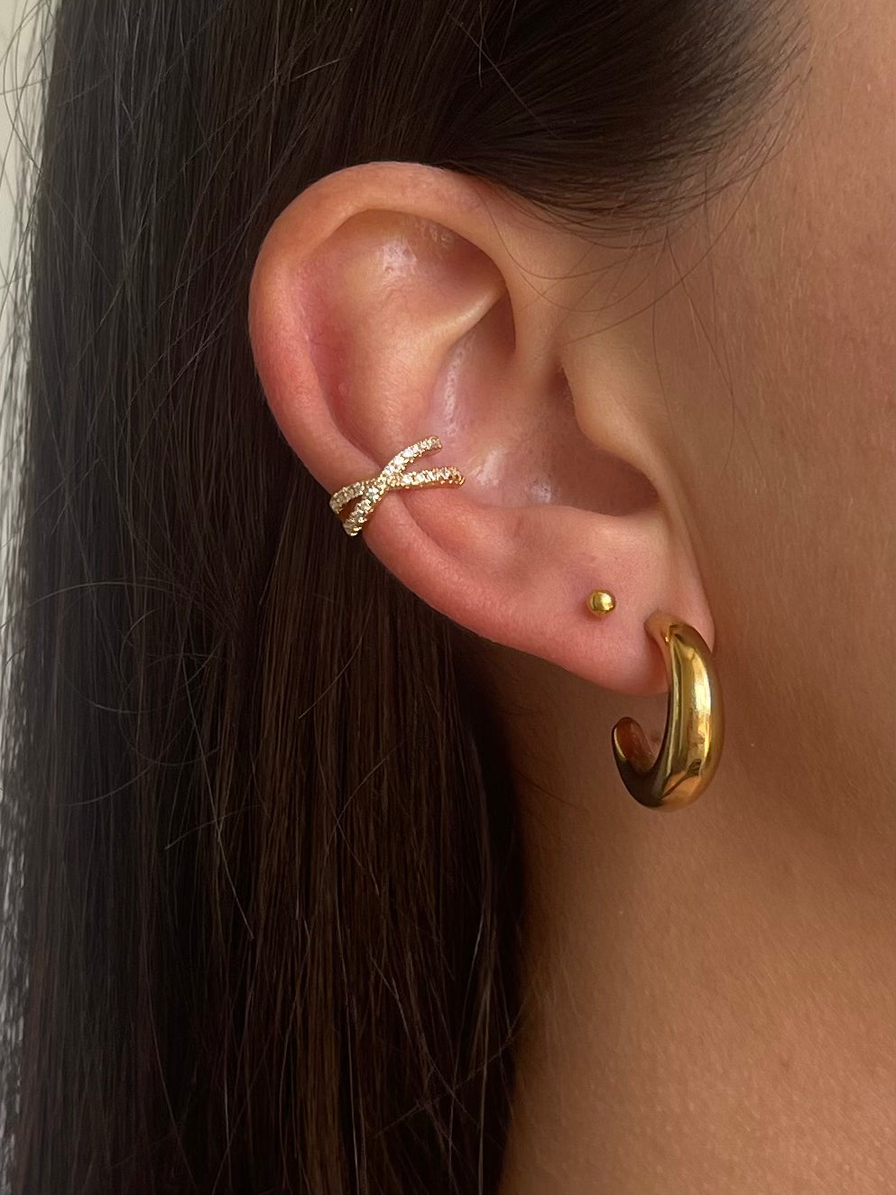 Ear Cuff Incrocio