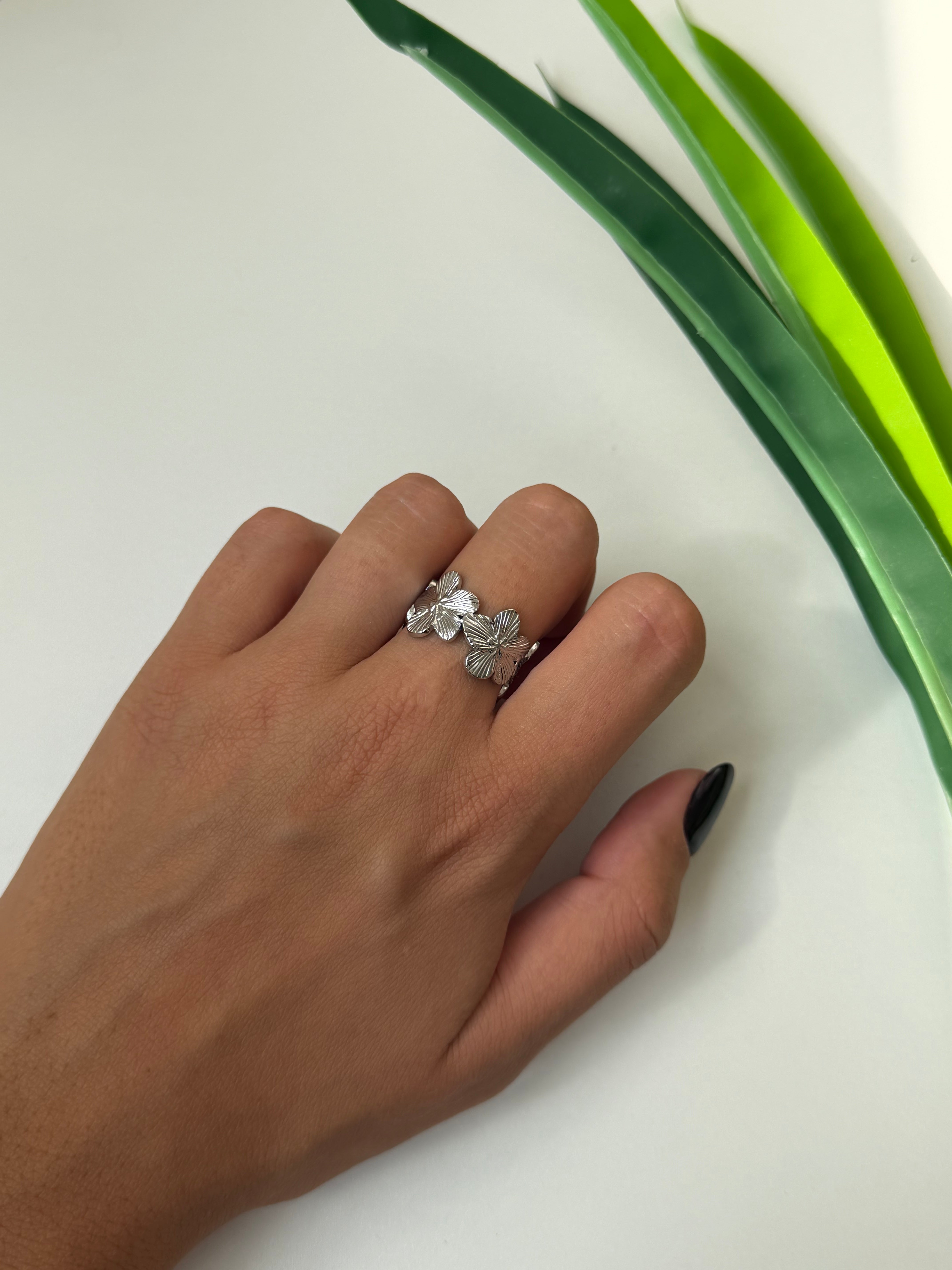 Anello Fascione Fiore Eliana