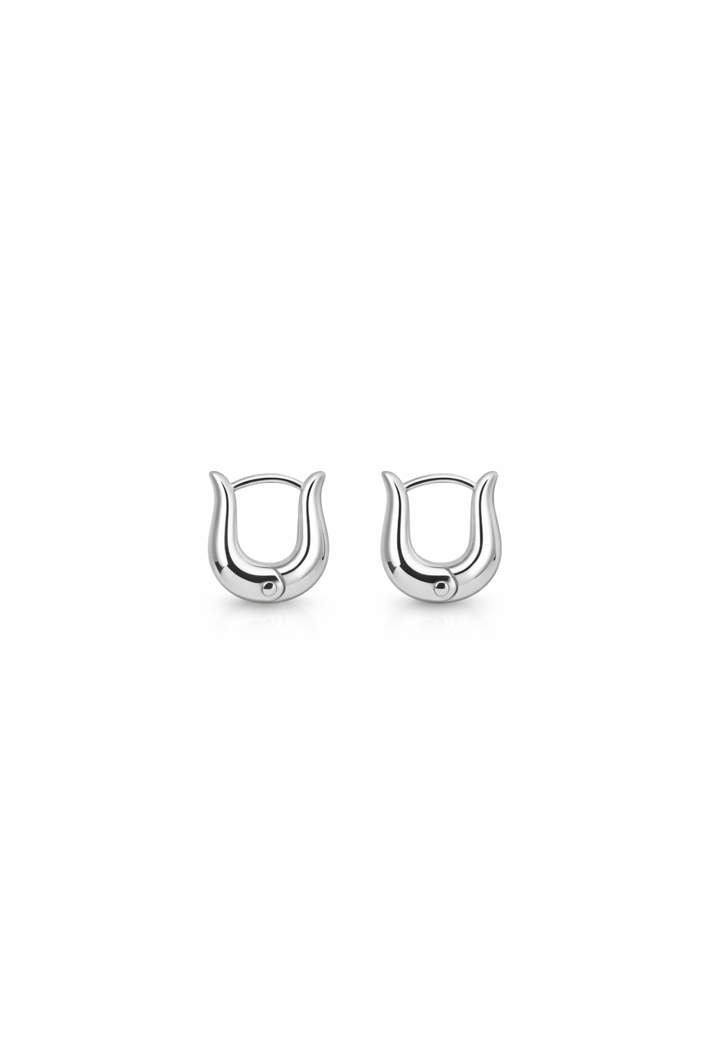 Orecchini Tulipan Silver