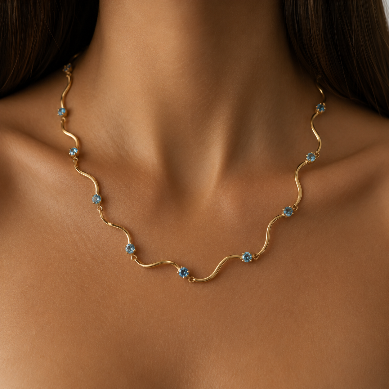 Collana Afrodite Turchese