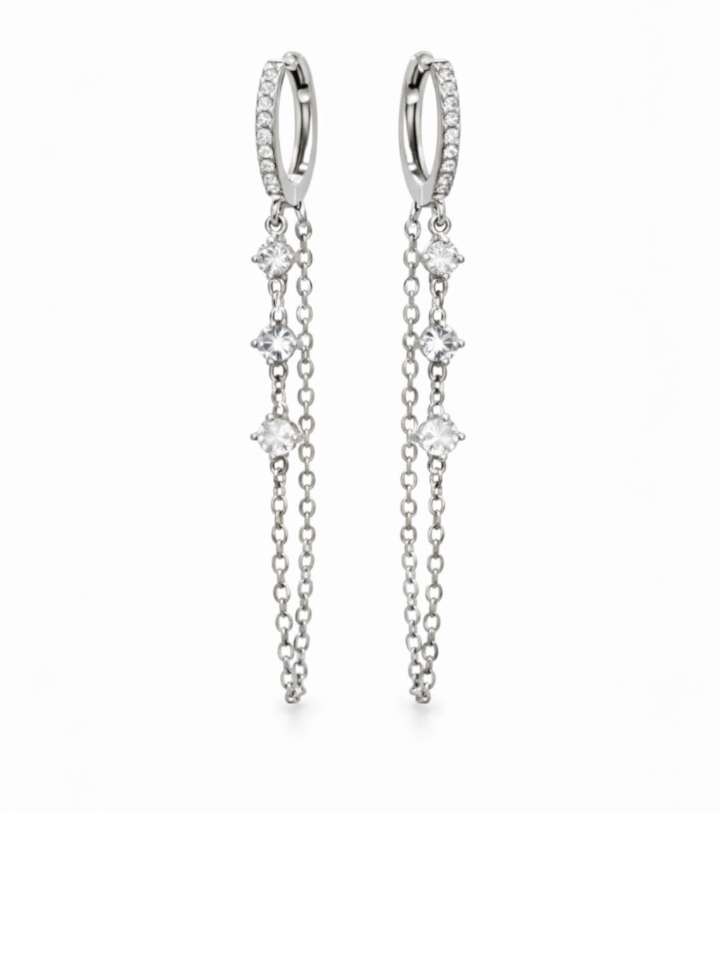 Orecchini Long hoops