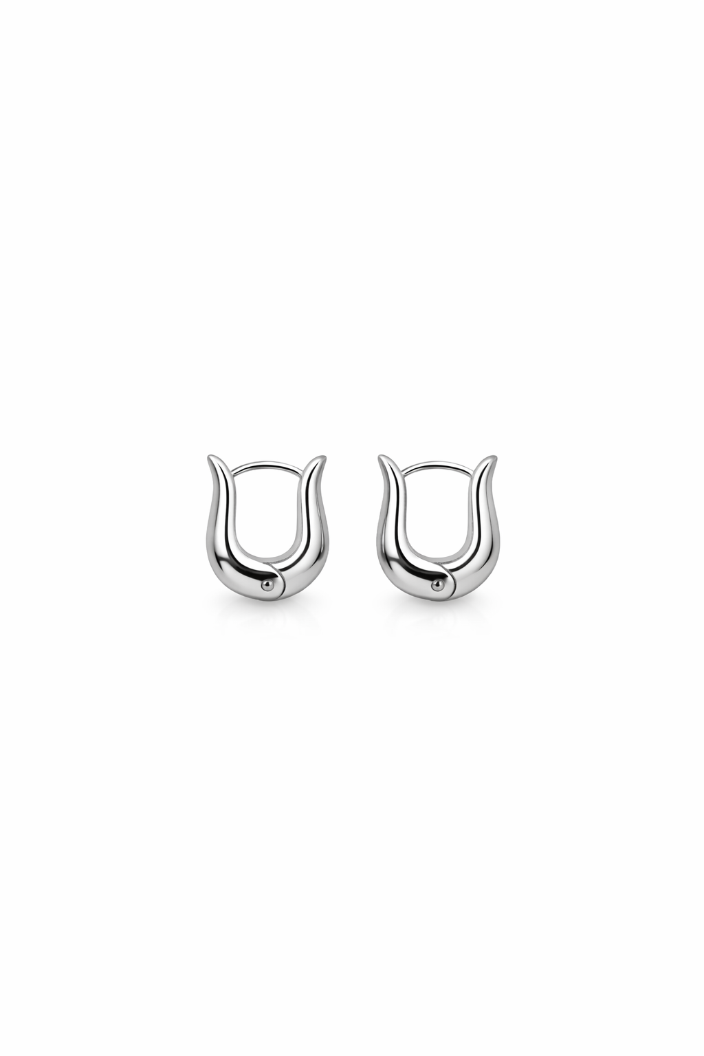 Orecchini Tulipan Silver