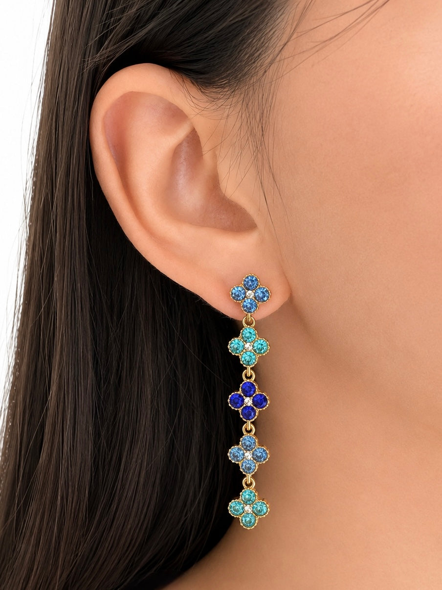 Orecchini Lucky Blu