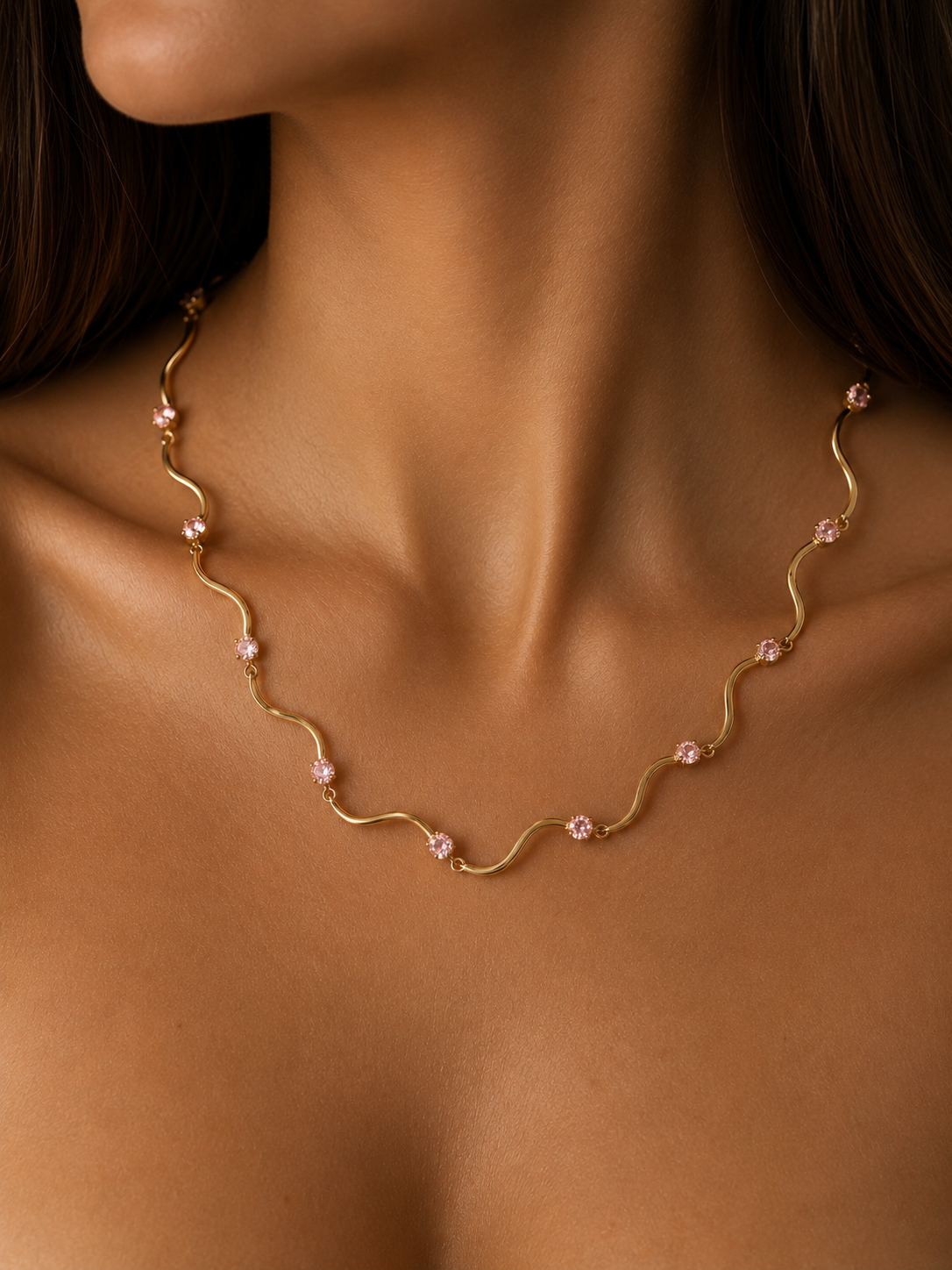 Collana Afrodite Rosa