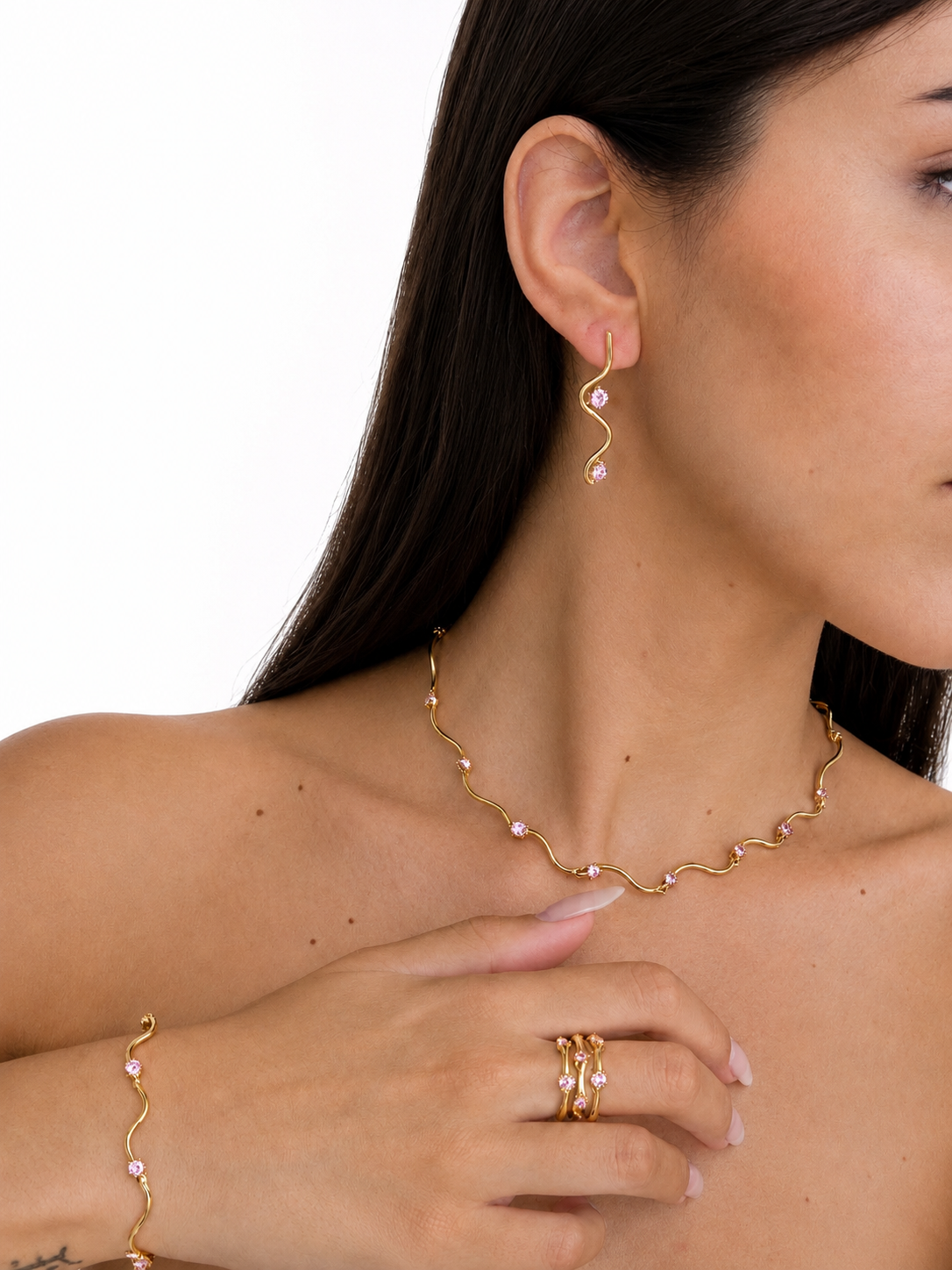 Set Afrodite Rosa