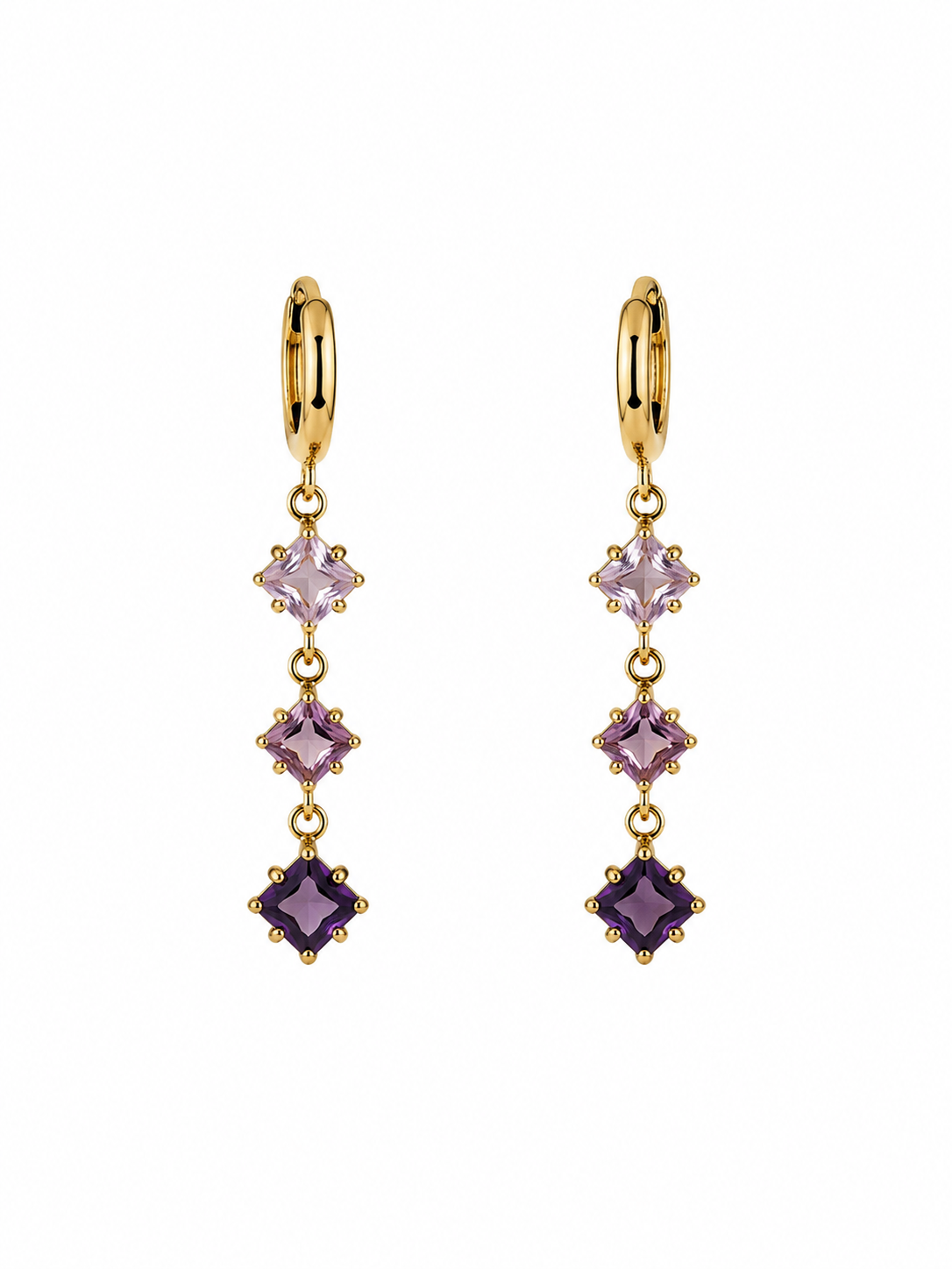 Orecchini Hoops Pendol Lilla