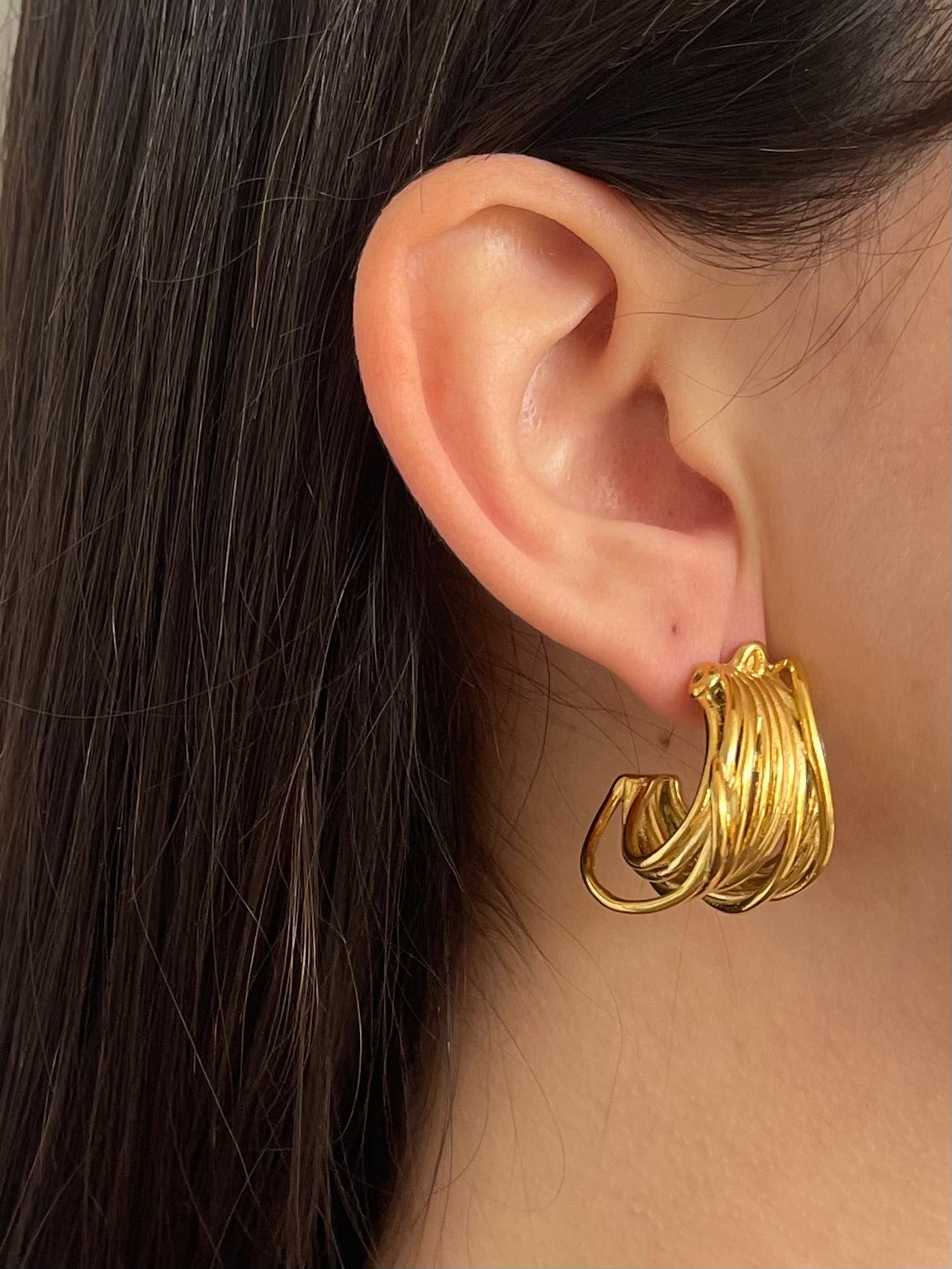 Orecchini filo della vita