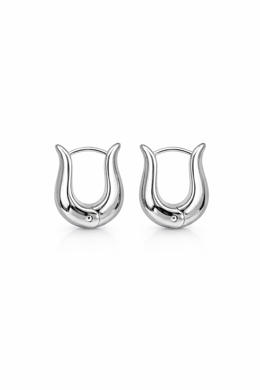 Orecchini Tulipan Silver