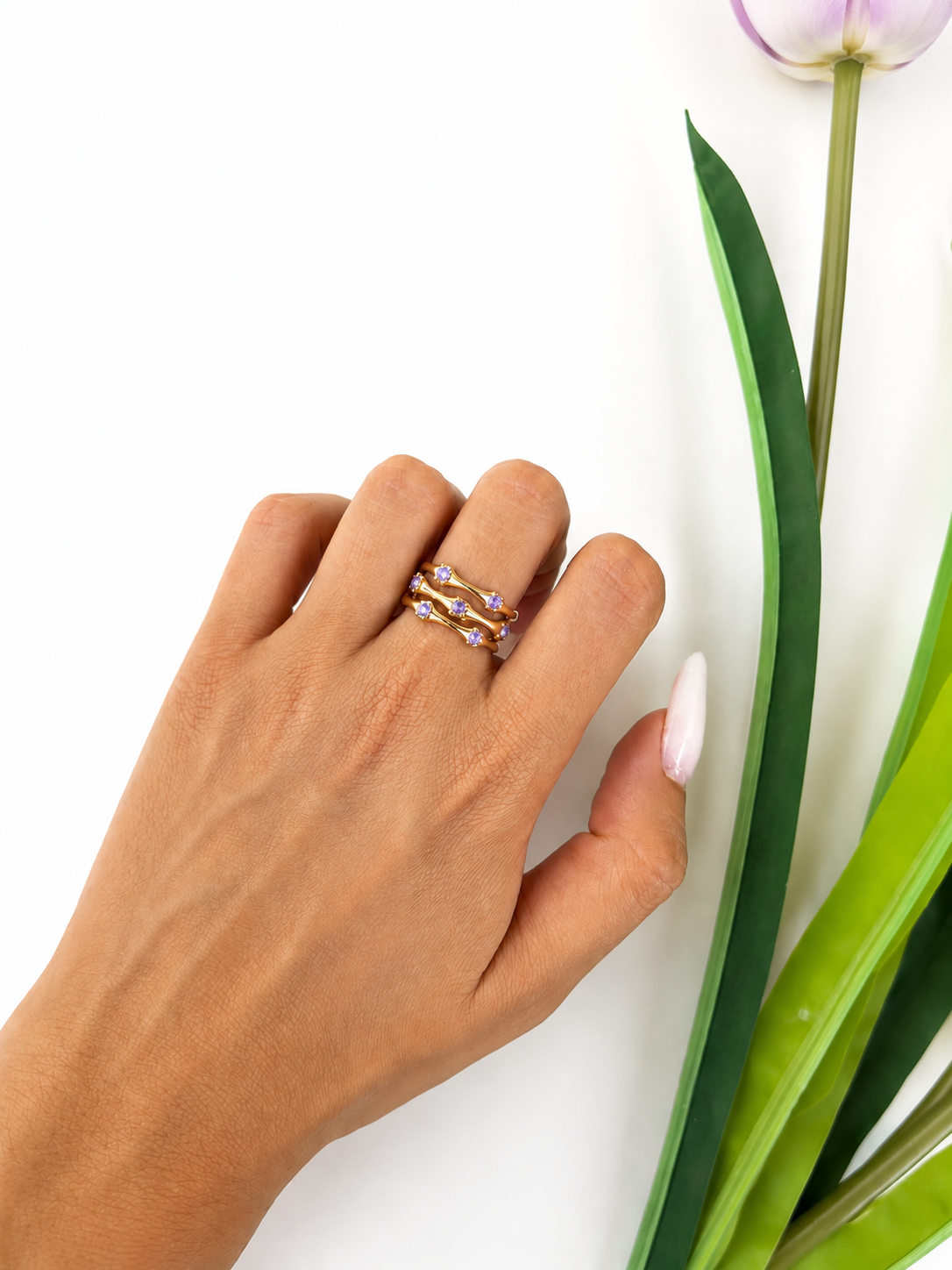 Anello Afrodite Lilla