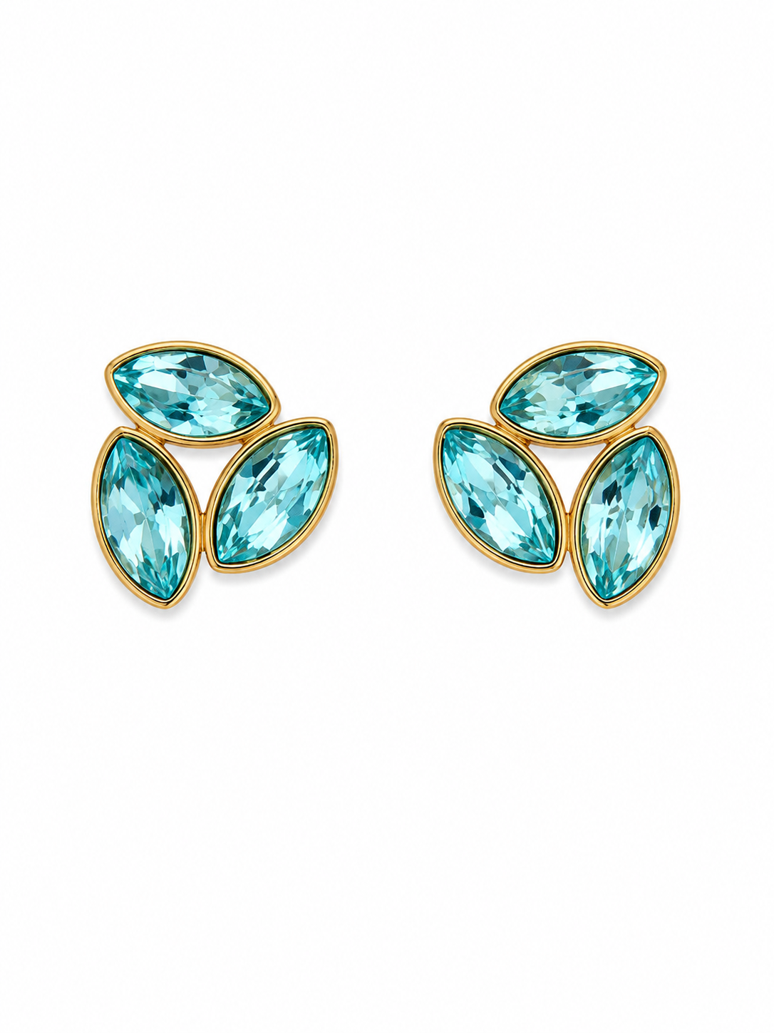 Orecchini Crystal Celeste