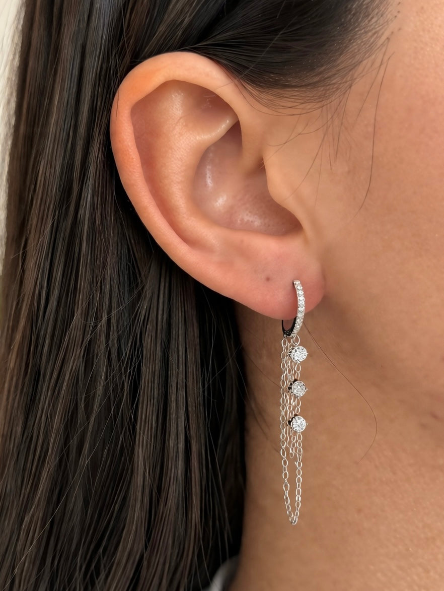 Orecchini Long hoops