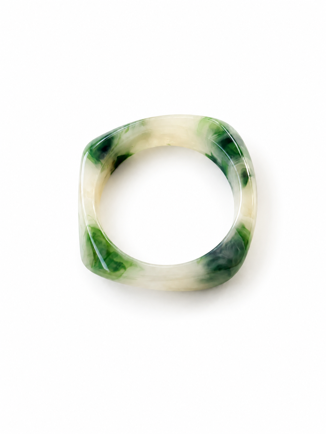 Bracciale Nicole Marmorizzato verde