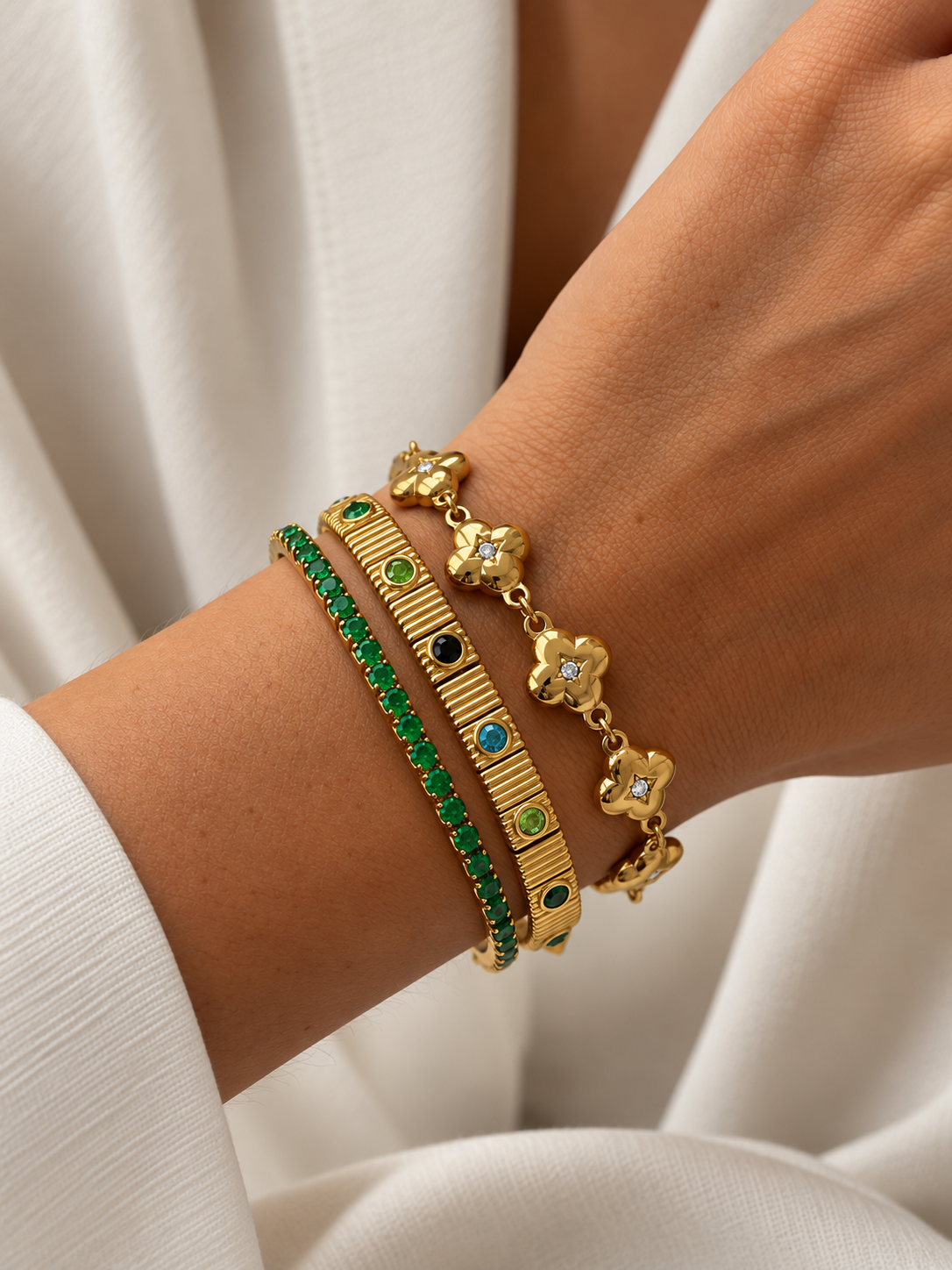 Bracciale Tennis Gold