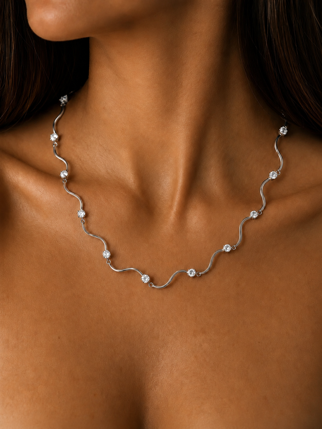 Collana Afrodite Silver