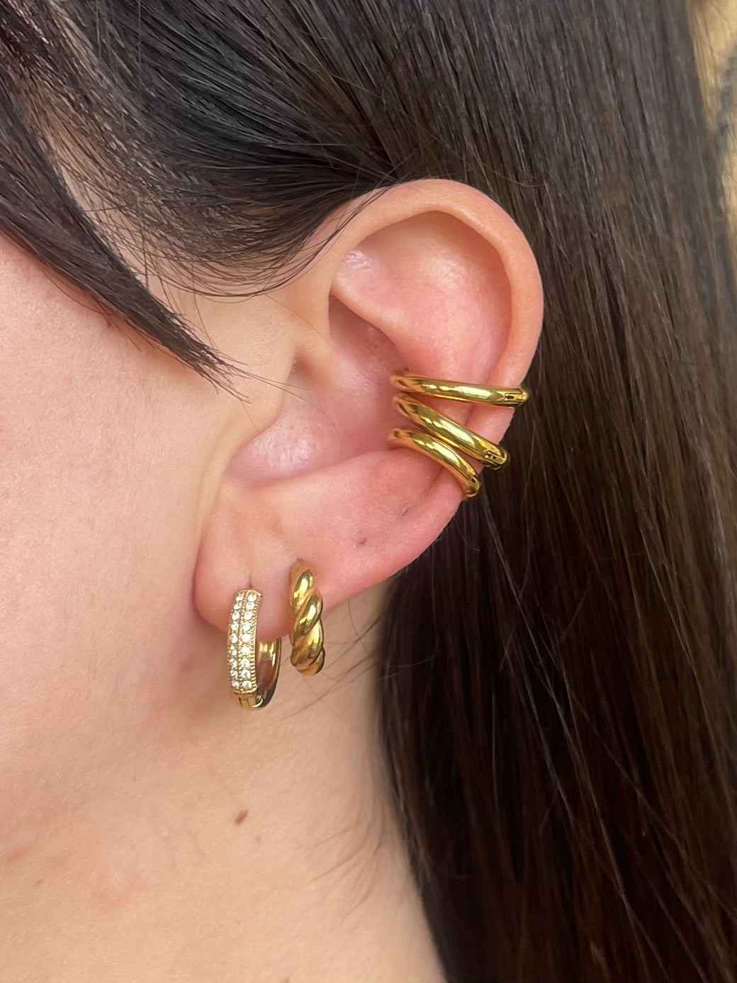 Ear Cuff basic Gold