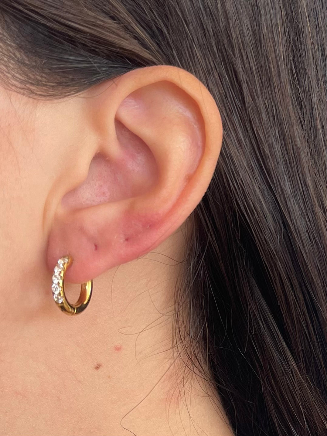 Orecchini cerchi Victor gold