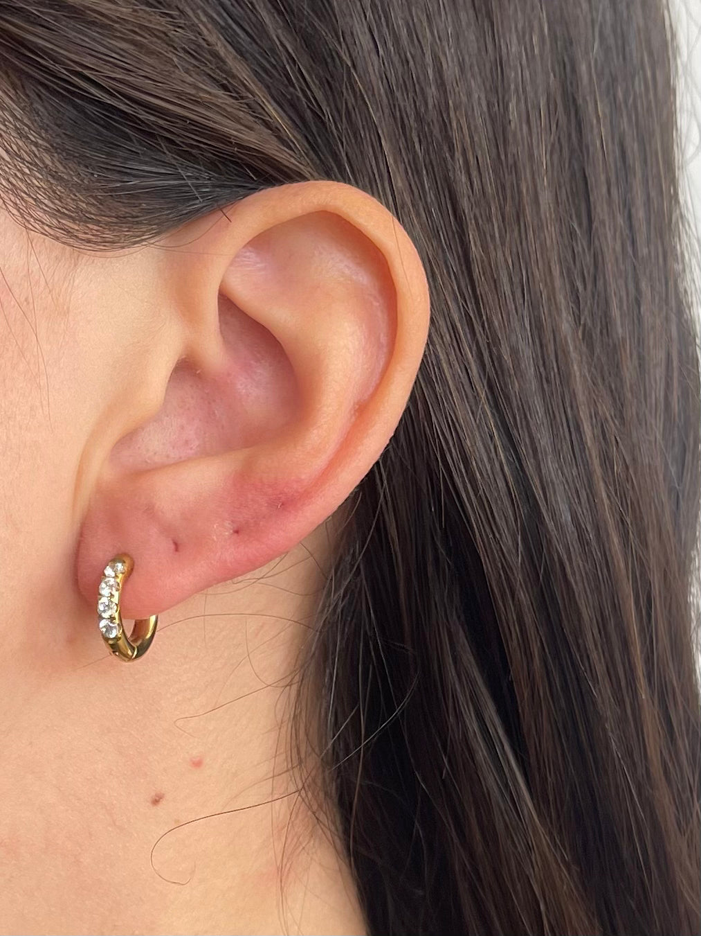 Orecchini cerchi Victor gold