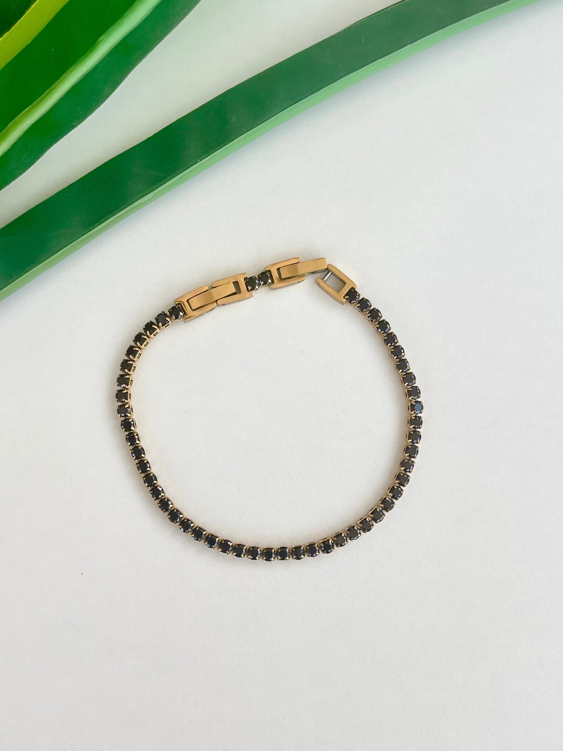 Bracciale Tennis Black Unisex