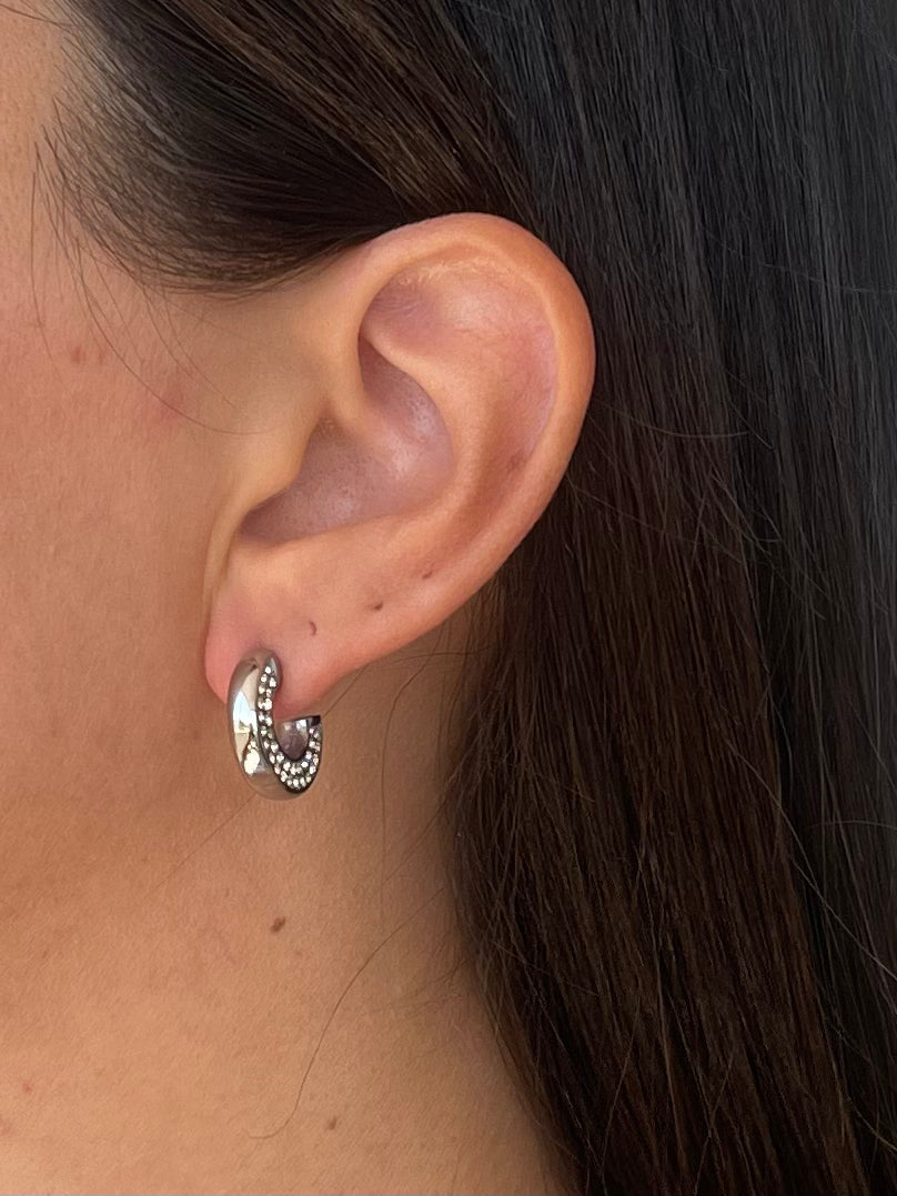 Orecchini cerchi Mia