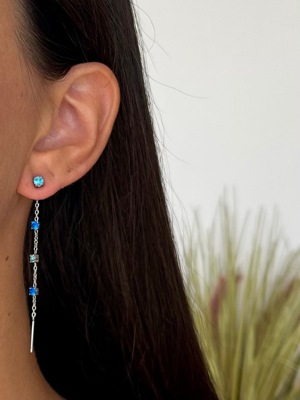 Orecchini Comete Celeste