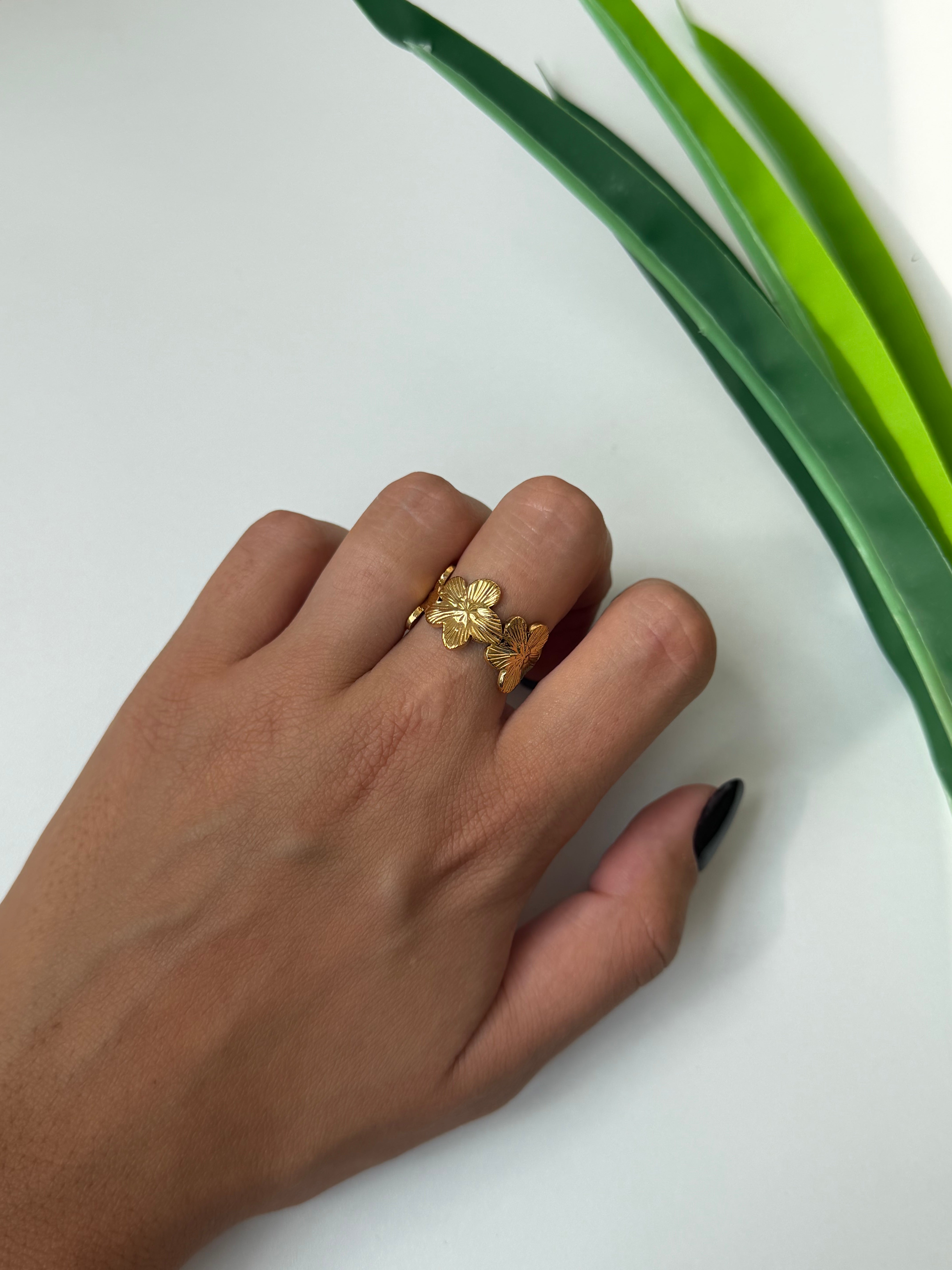 Anello Fascione Fiore Eliana